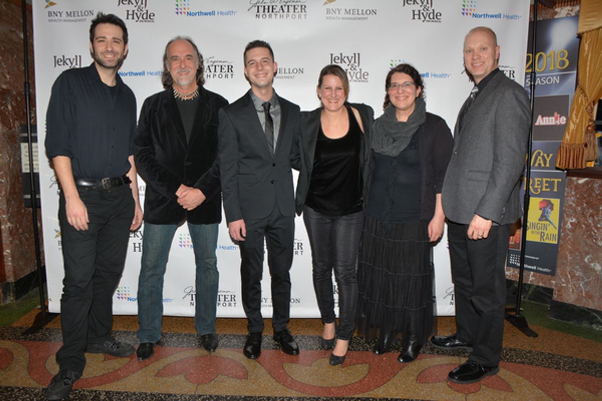 Kristen Lee Rosenfeld, Anthony Brindisi, Russ Brown, Josh Endlich, Douglas Baldwin and Tiffany Jordan at 