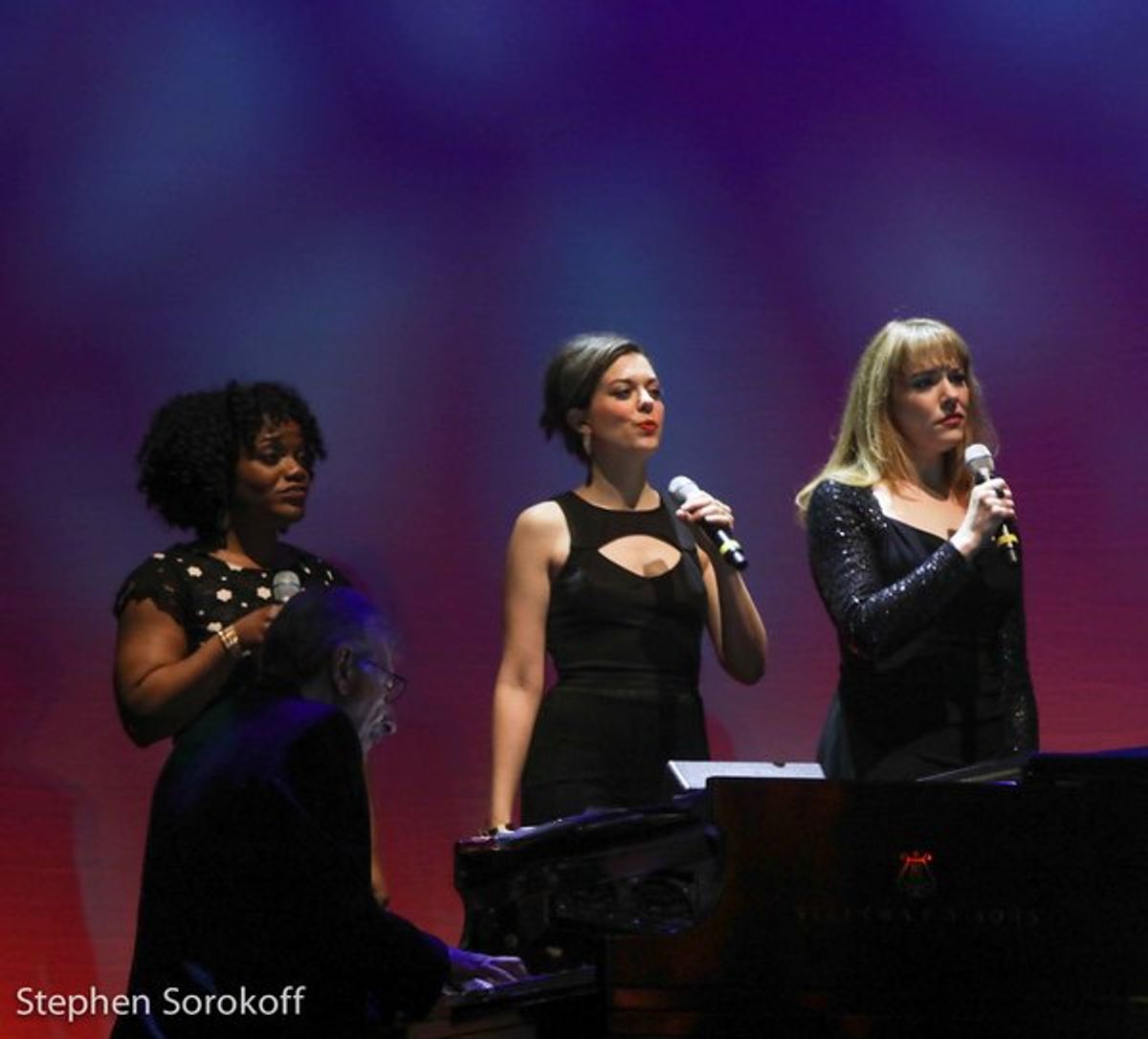 Kenita Miller, Margo Seibert, Emily Skinner at 
