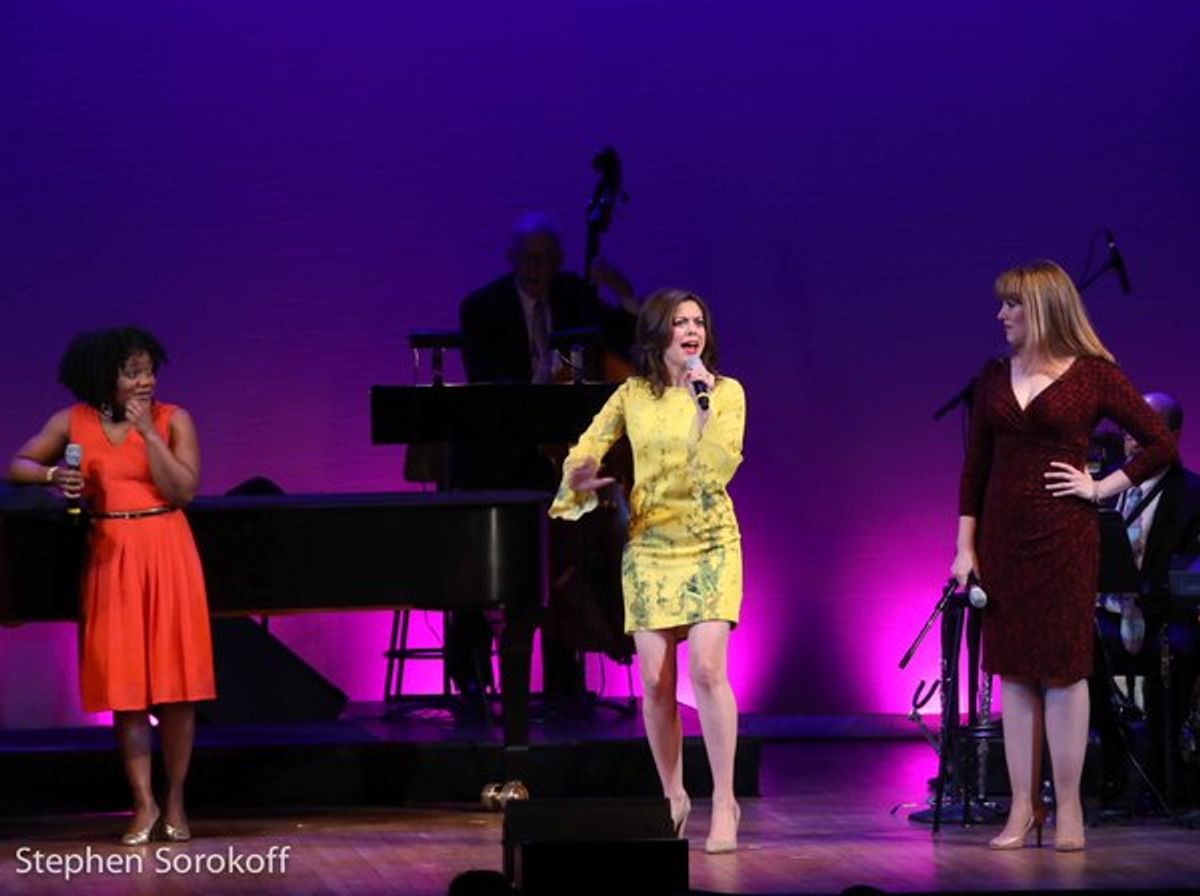 Kenita Miller, Margo Seibert, Emily Skinner at 