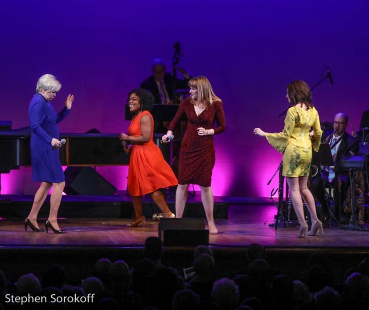 Nancy Opel, Kenita Miller, Emily Skinner, Margo Seibert at 
