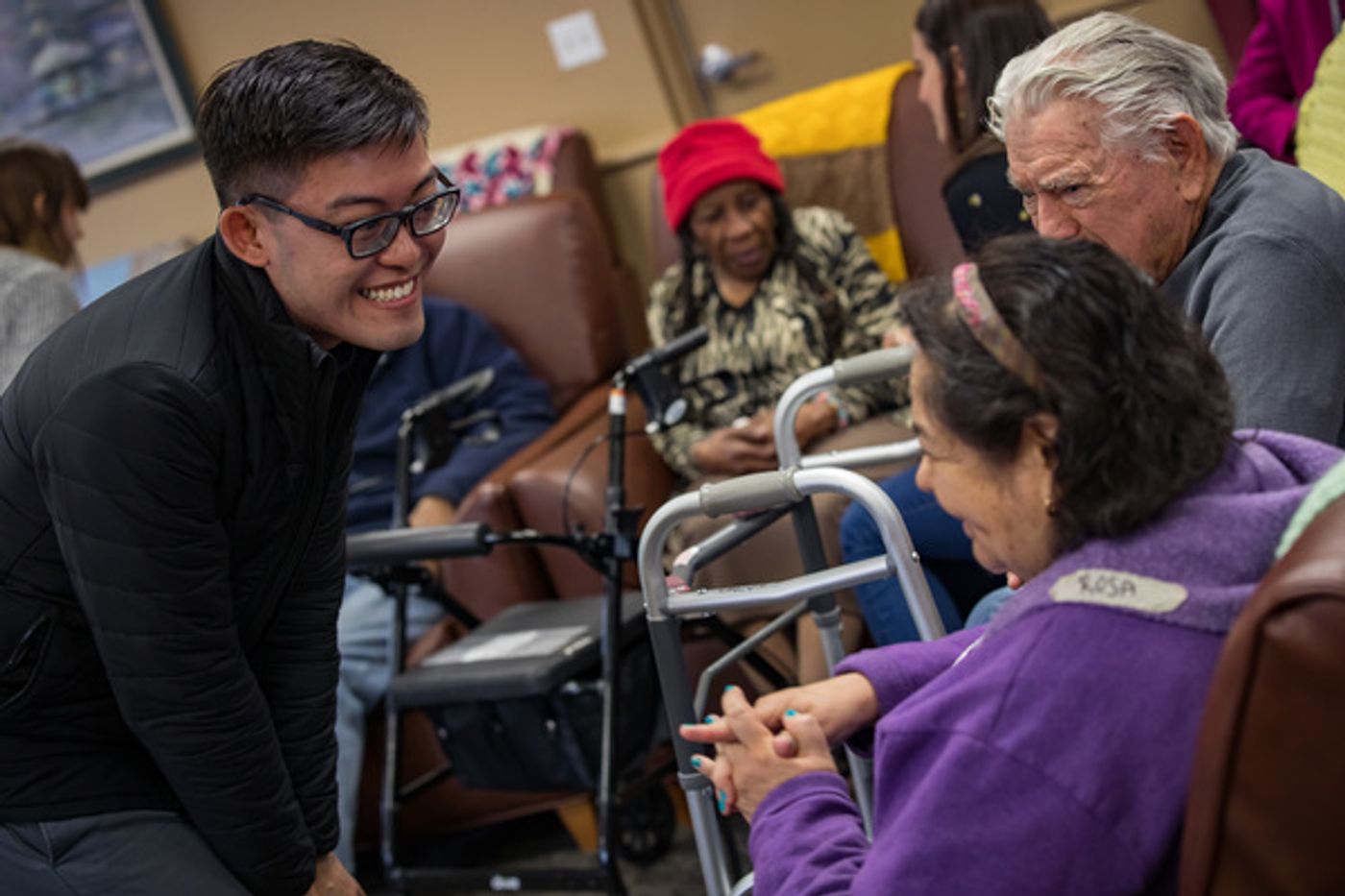 Photo Flash: AN AMERICAN IN PARIS Tour Stars Sing for Seniors in Denver  Image