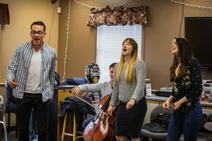 Stephen Brower, Britany Bohn and Tory Trowbridge @ BroadwayWorld Stephen Brower, Britany Bohn and Tory Trowbridge Photo