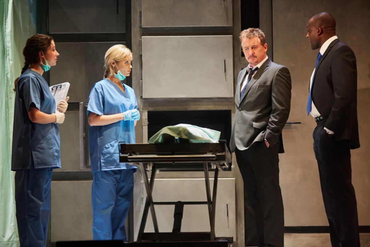 Not Dead Enough by Peter James
Directed by Ian Talbot
Starring Shane Richie and Laura Whitmore at 