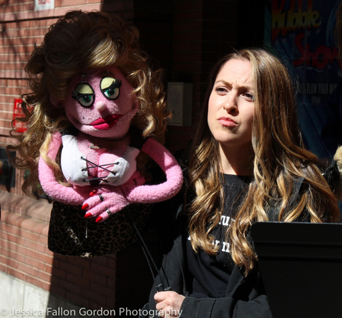 Photo Coverage: AVENUE Q's Puppet Trump & Puppet Hillary Debate Puppet Rights on World Puppetry Day! Photo Coverage: AVENUE Q's Puppet Trump & Puppet Hillary Debate Puppet Rights on World Puppetry Day! Image