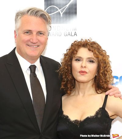 Eric Schaeffer and Bernadette Peters  Photo