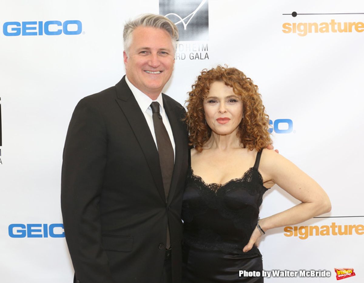 Eric Schaeffer and Bernadette Peters  at 