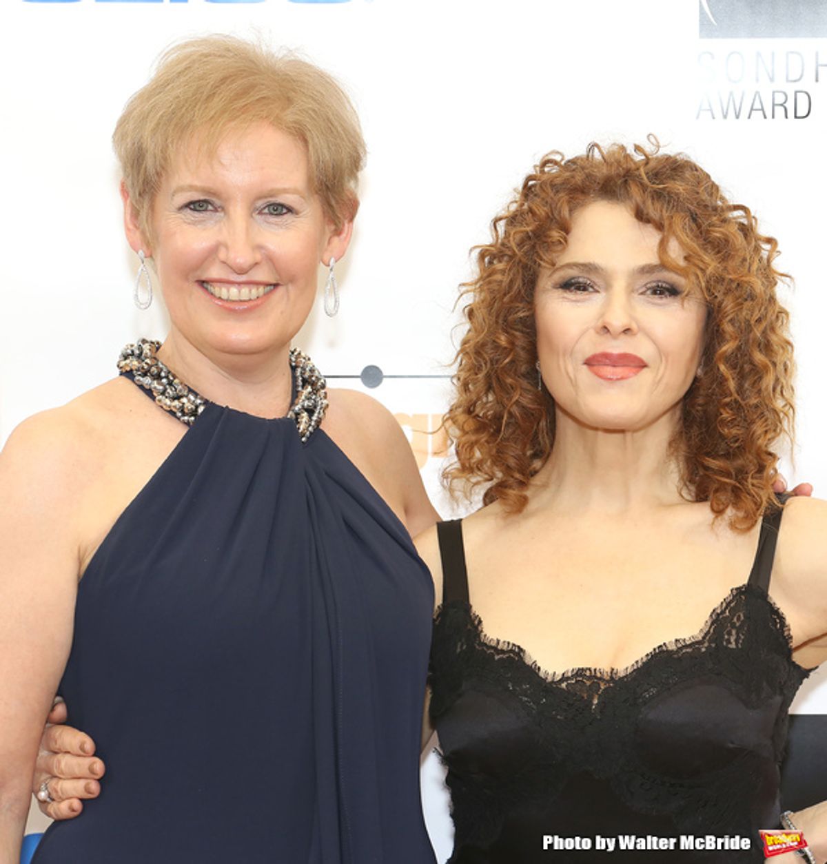 Liz Callaway and Bernadette Peters  at 