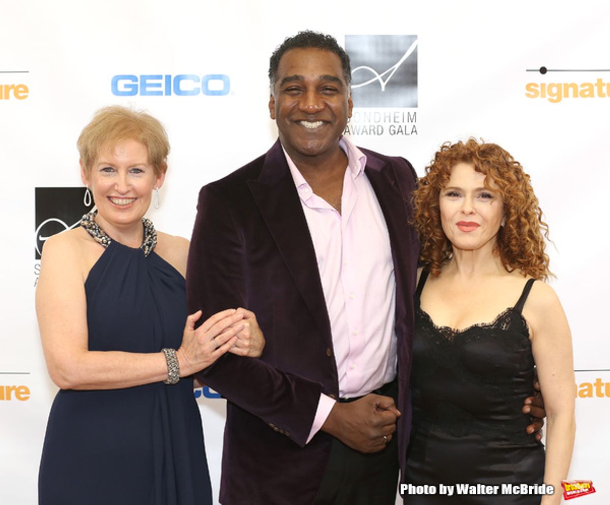 Liz Callaway, Norm Lewis and Bernadette Peters at 