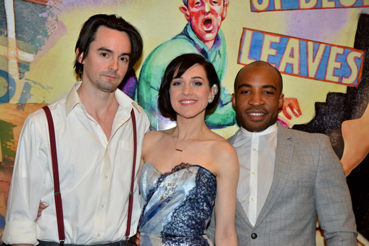 David McElwee, Lena Hall and Austin Smith at 
