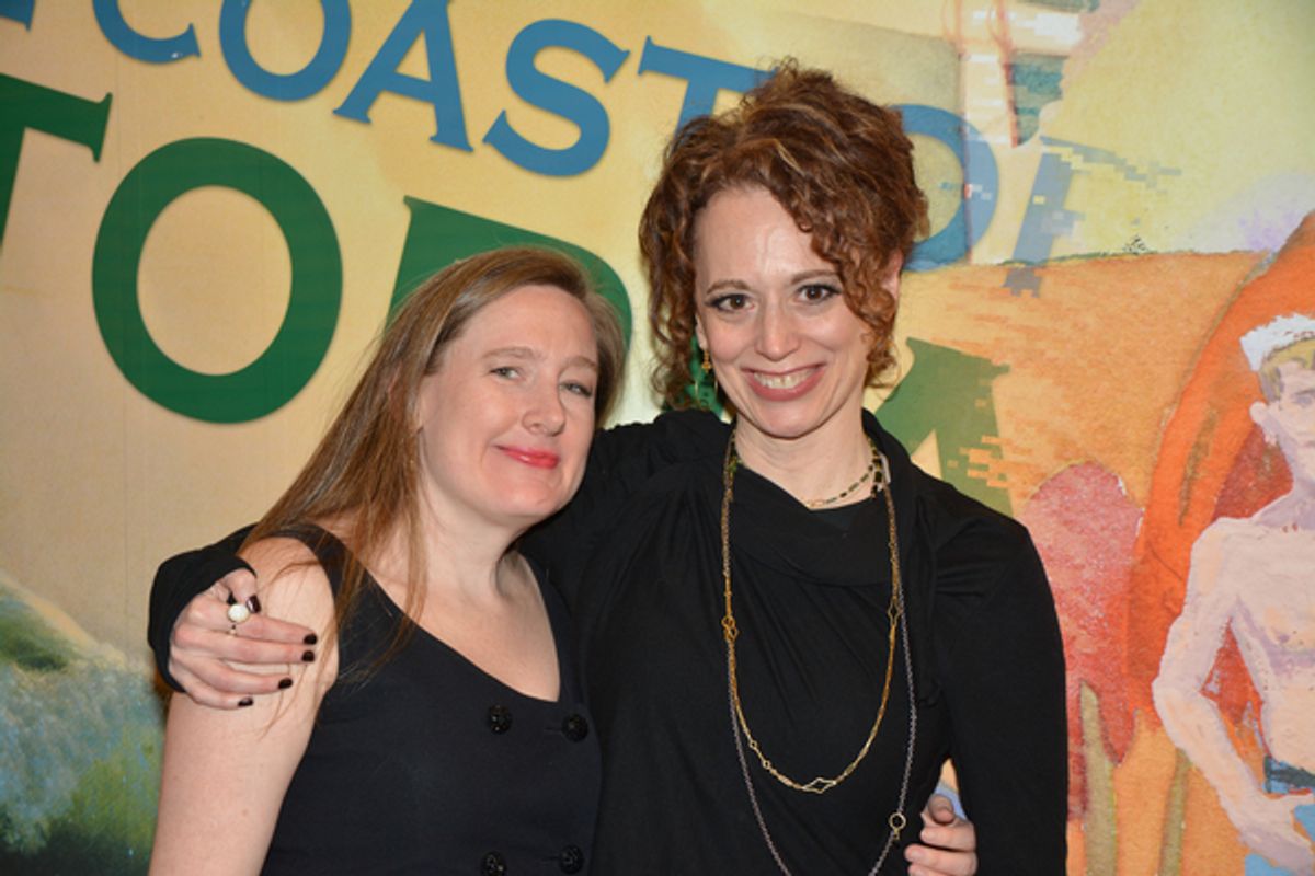 Sara Ruhn and Rebecca Taichman at 