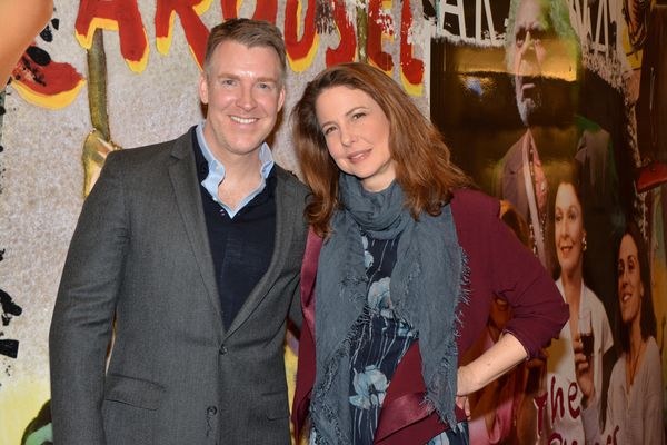 Brian Hutchison and Robin Weigert Photo