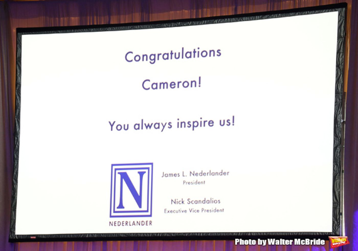 Photo Coverage: Signature Theatre Honors Cameron Mackintosh with Stephen Sondheim Award  Image