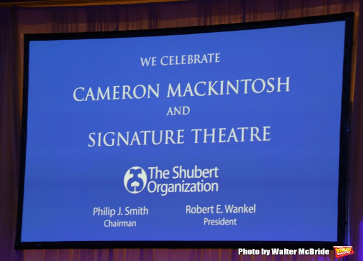 Photo Coverage: Signature Theatre Honors Cameron Mackintosh with Stephen Sondheim Award  Image