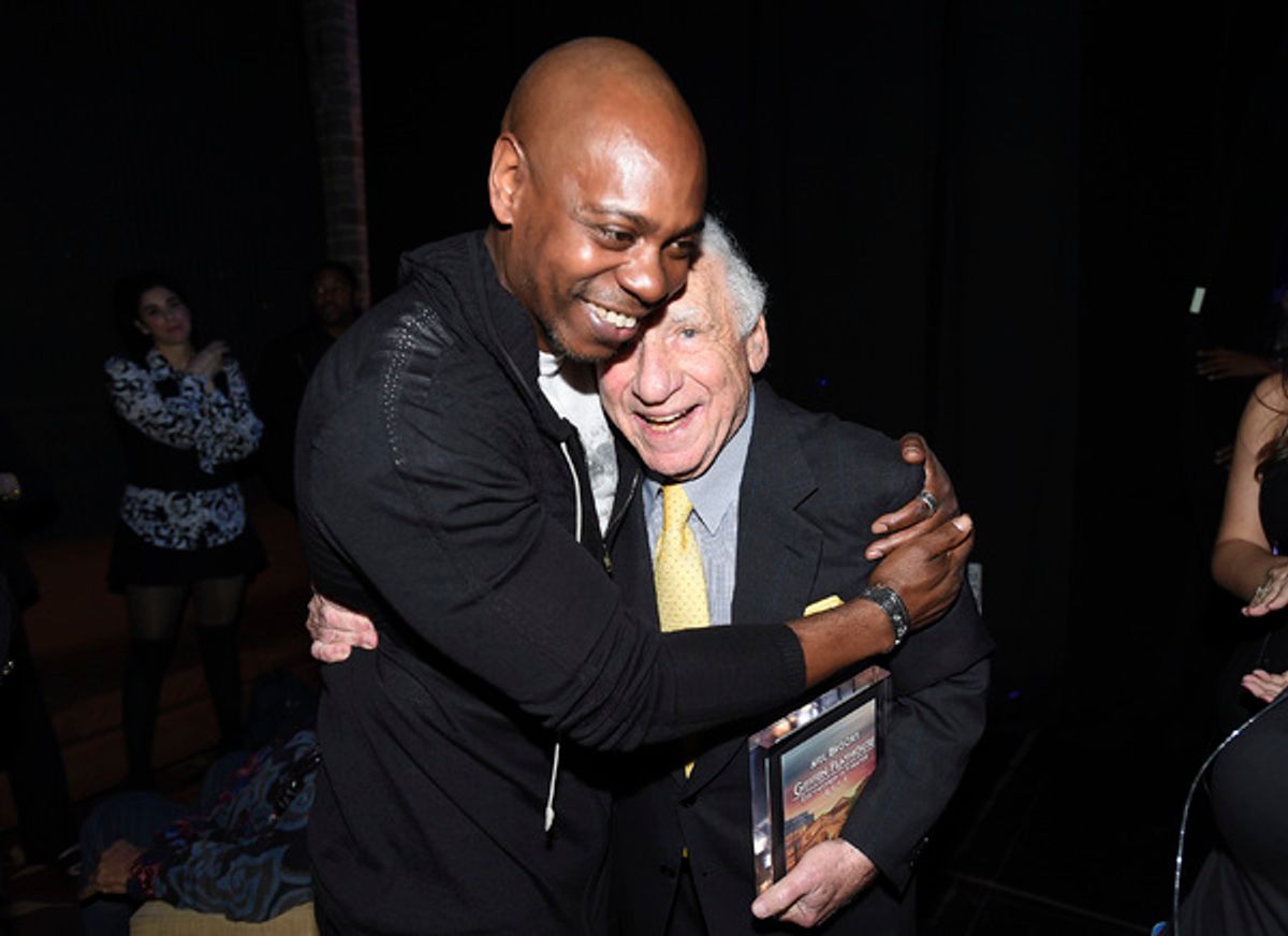 Dave Chapelle and Mel Brooks at 