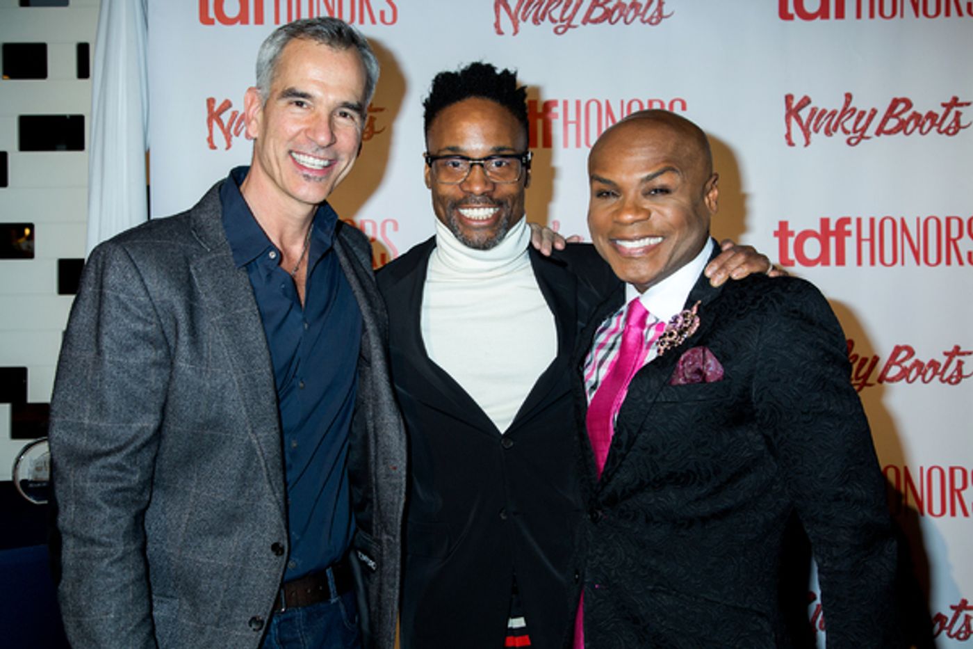 Photo Coverage: Say Yeah! Original KINKY BOOTS Cast Reunites at the TDF Honors  Image