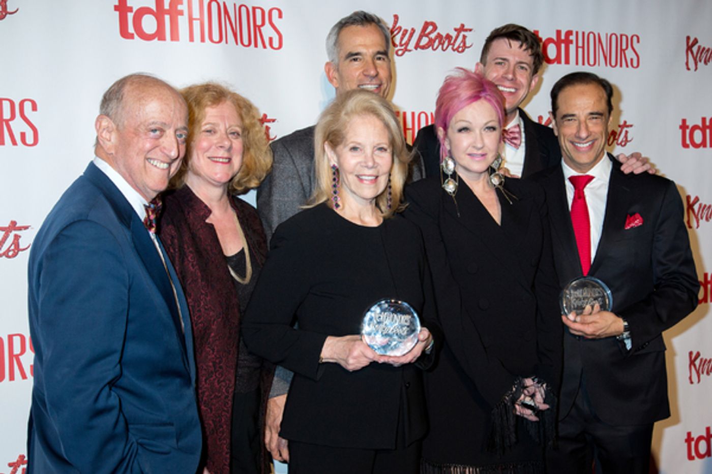Photo Coverage: Say Yeah! Original KINKY BOOTS Cast Reunites at the TDF Honors  Image