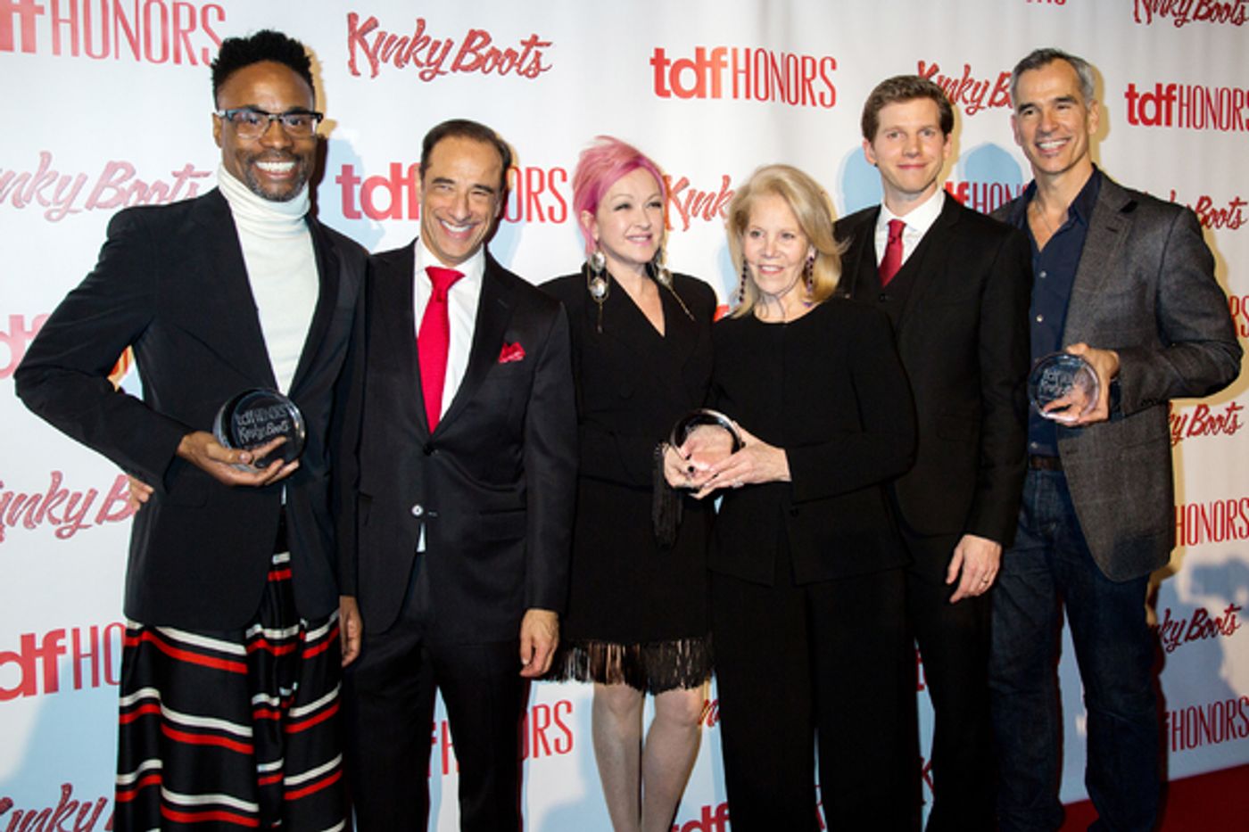 Photo Coverage: Say Yeah! Original KINKY BOOTS Cast Reunites at the TDF Honors  Image