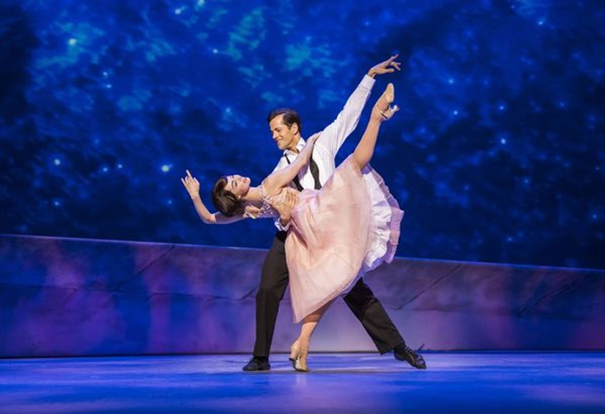 Leanne Cope and Robert Fairchild  at 