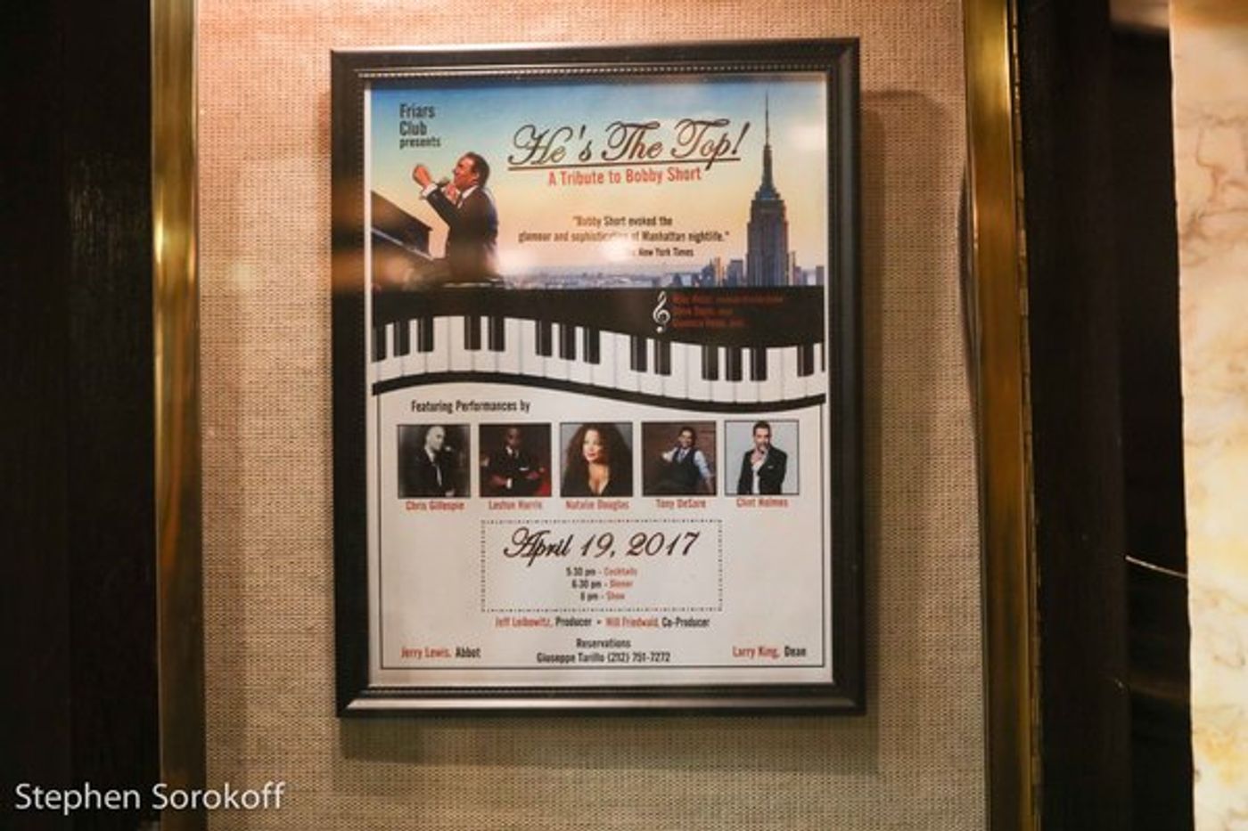 Photo Coverage: Jamie deRoy & (Friar) Friends Swing Into Spring at Friars Club  Image