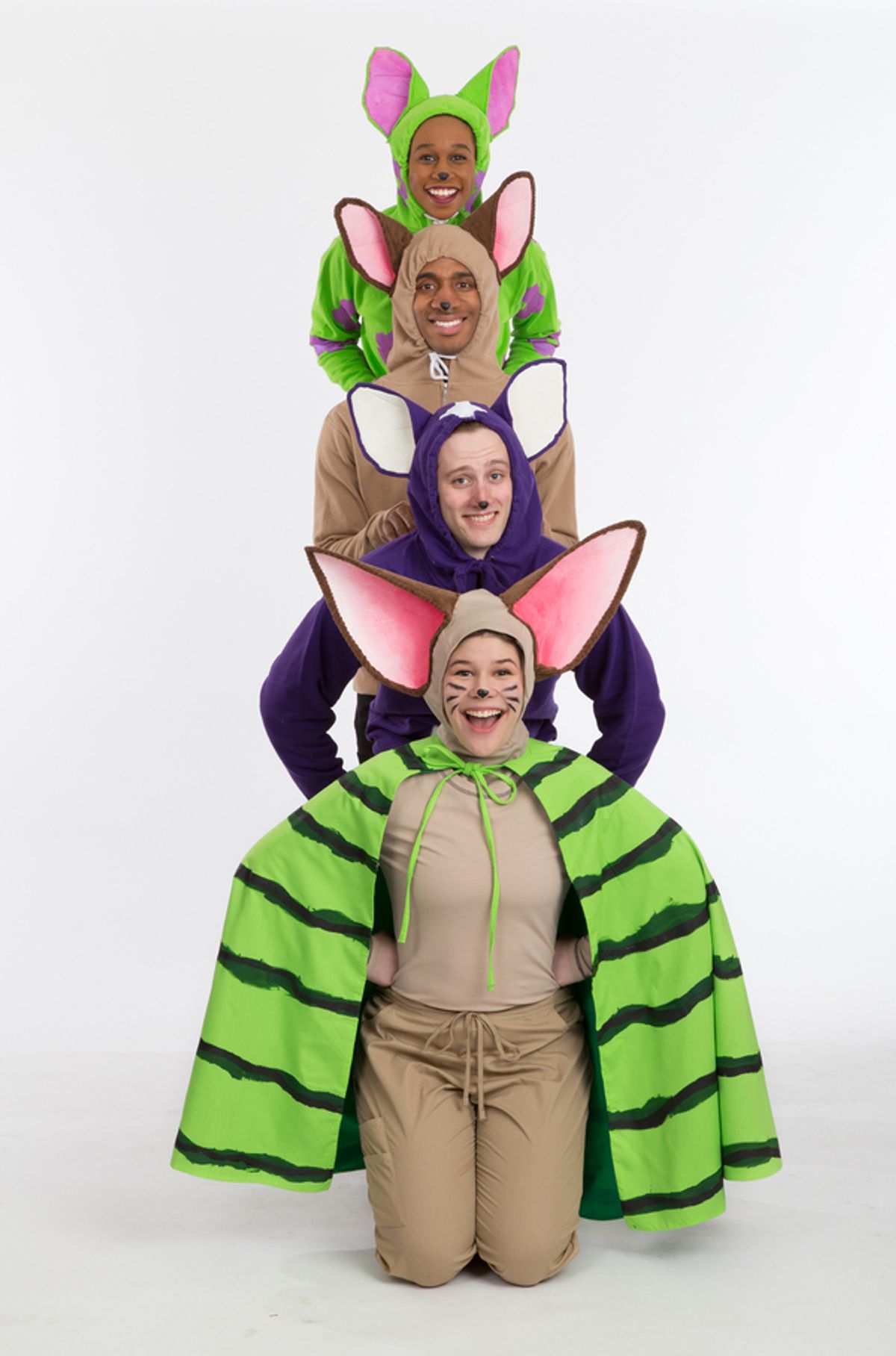 Anne Bragg, Dana Orange, Austin Turner and Alexa Cepeda at 