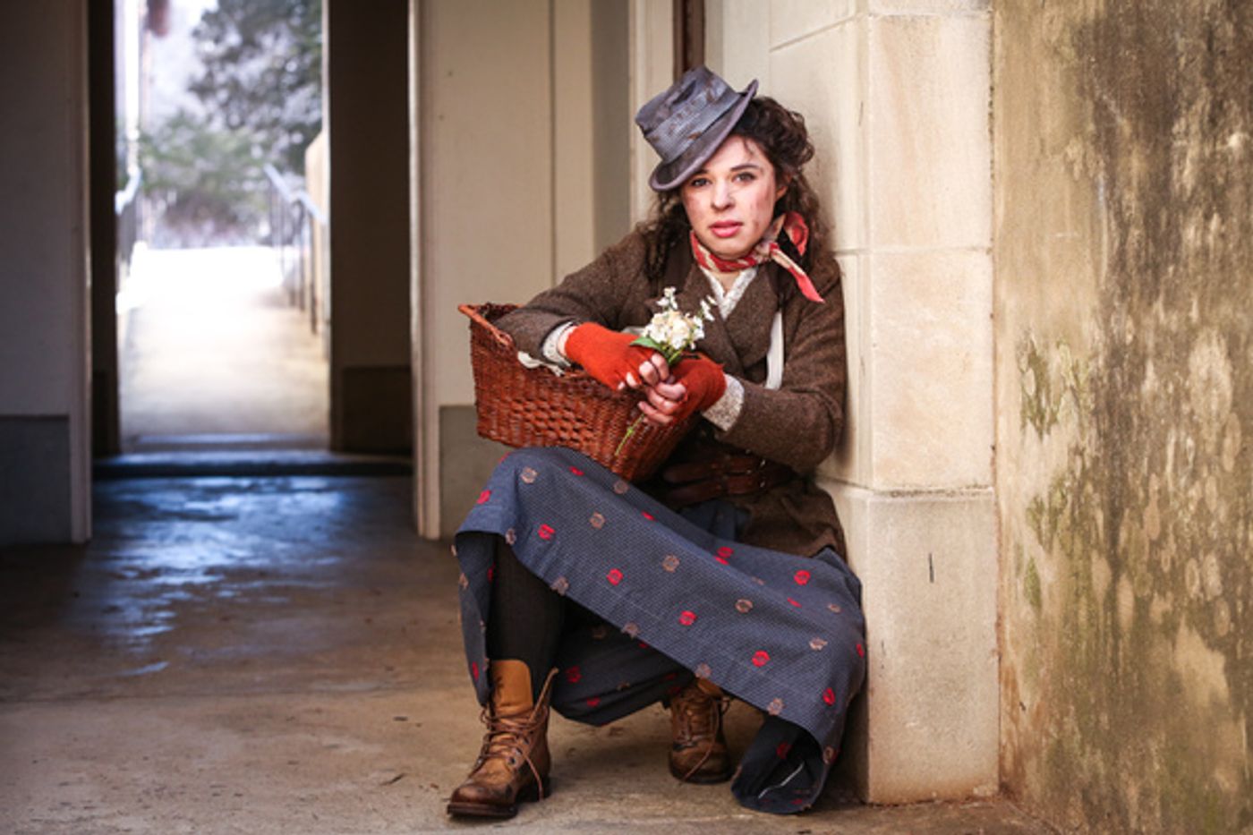 Photo Flash: Sneak Peek at Newcomer Mia Pinero in Character for PlayMakers' MY FAIR LADY  Image