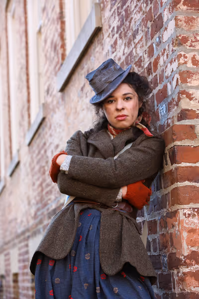 Mia Pinero as Eliza Doolittle Photo