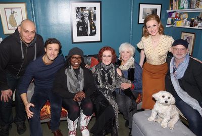 Fred Johanson, Michael Xavier, Whoopi Goldberg, Glenn Close, Betty Buckley and Siobha Photo