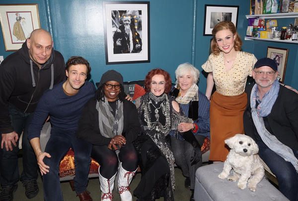 Fred Johanson, Michael Xavier, Whoopi Goldberg, Glenn Close, Betty Buckley and Siobha Photo