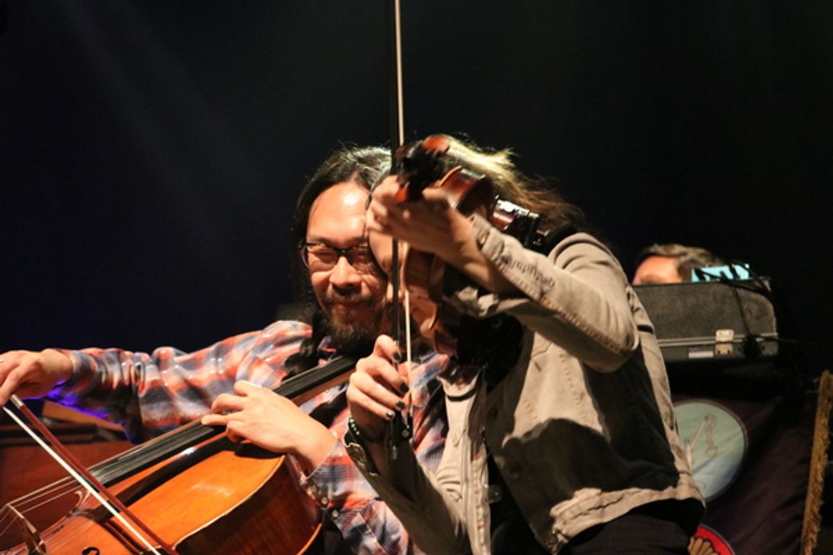 Joe Kwon and Tania Elizabeth at 