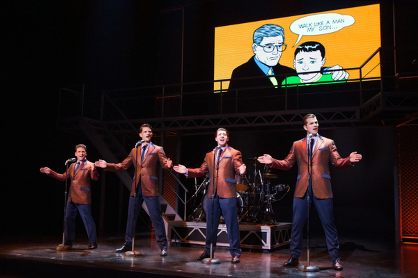 Photo Flash: Sneak Peek at JERSEY BOYS, Coming to the Ahmanson This Spring  Image