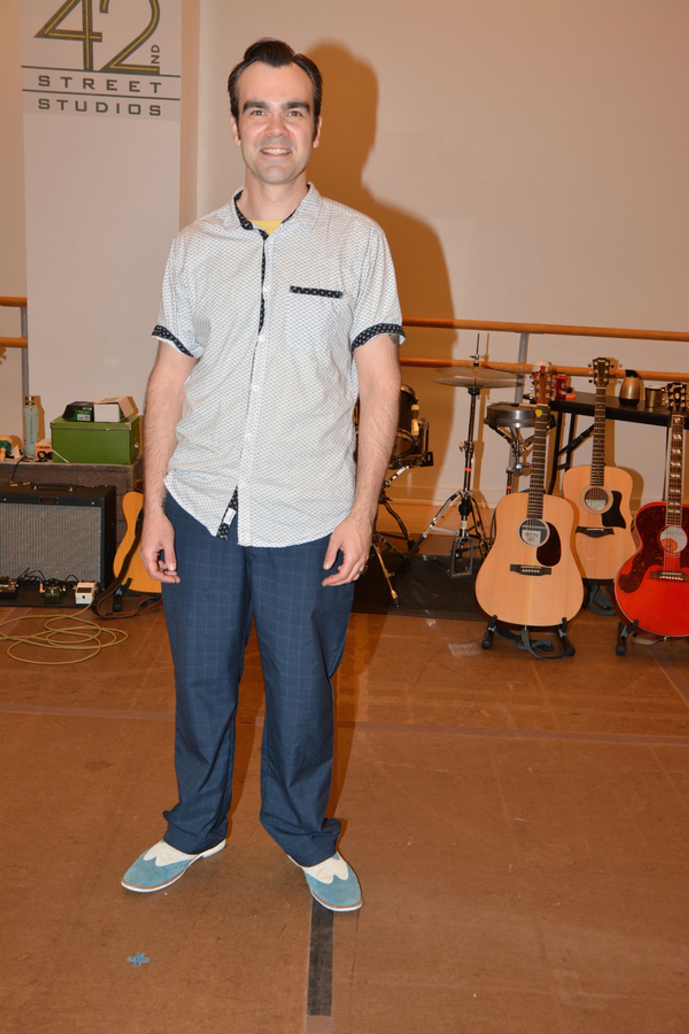 Photo Coverage: Cast of Paper Mill Playhouse's MILLION DOLLAR QUARTET Meets The Press  Image