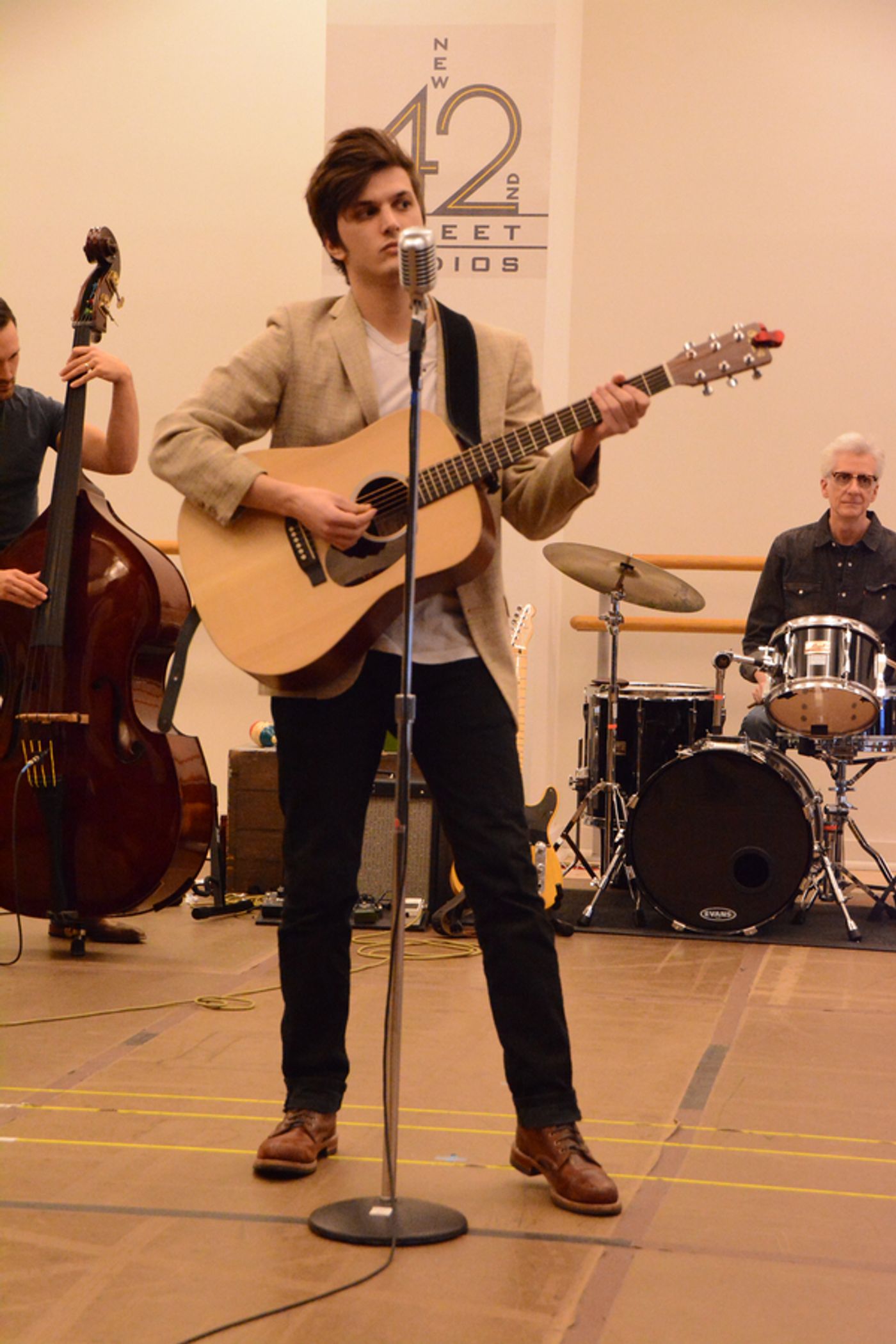 Photo Coverage: Cast of Paper Mill Playhouse's MILLION DOLLAR QUARTET Meets The Press  Image
