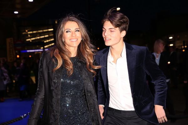 Elizabeth Hurley and Damian Hurley Photo