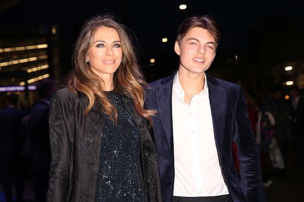 Elizabeth Hurley and Damian Hurley Photo