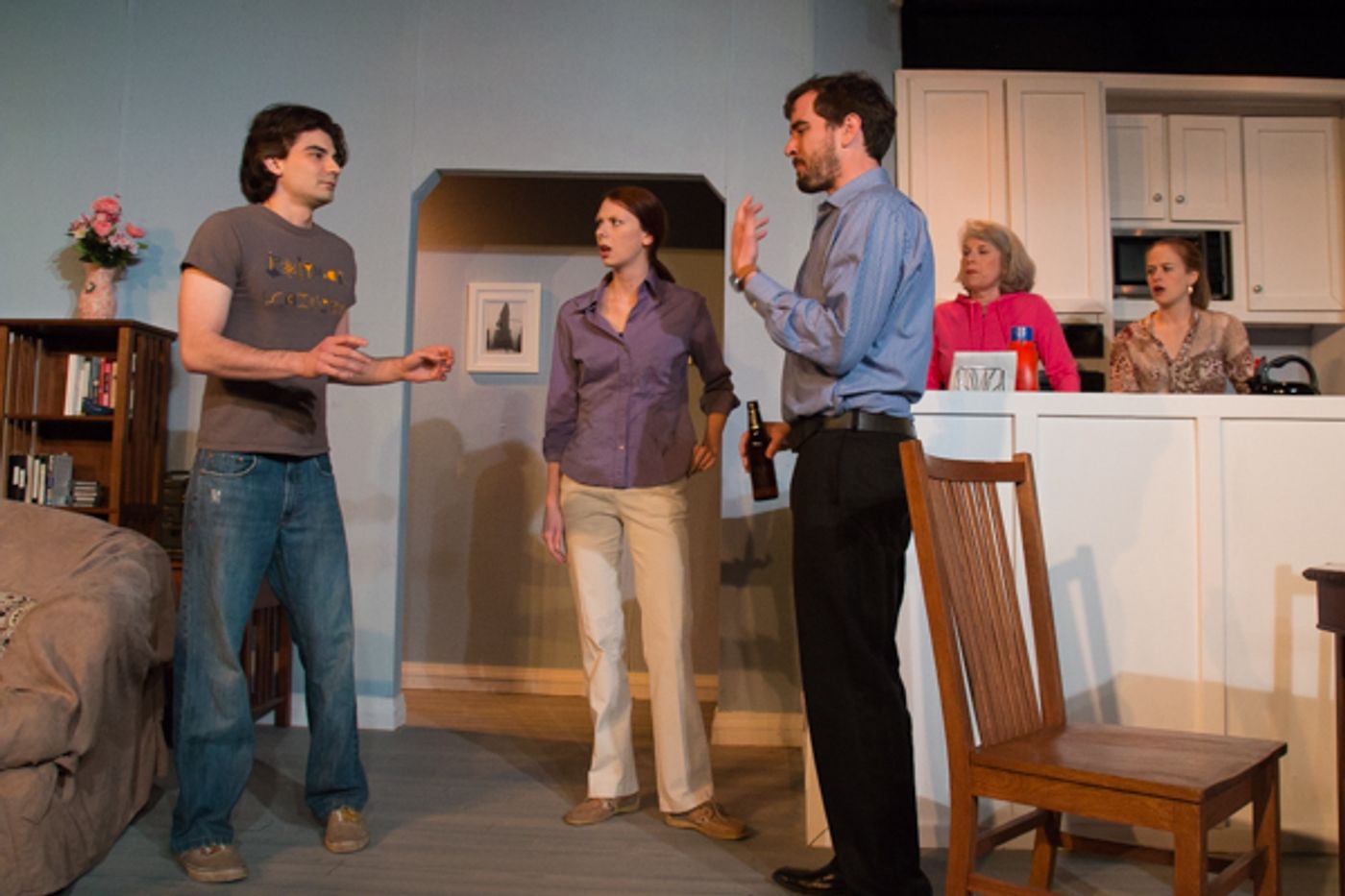 Photo Coverage: First look at Curtain Players' RABBIT HOLE  Image