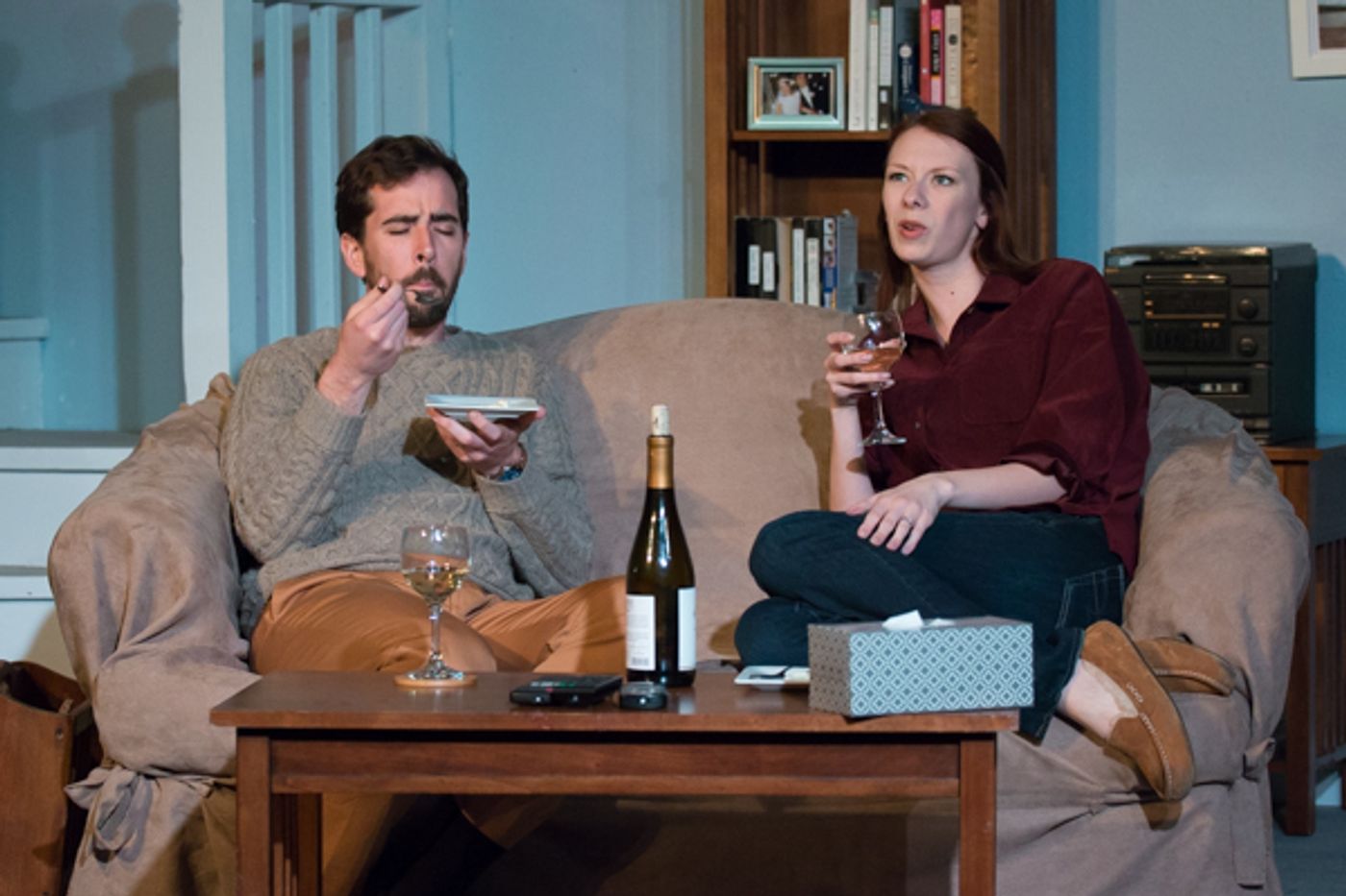 Photo Coverage: First look at Curtain Players' RABBIT HOLE  Image