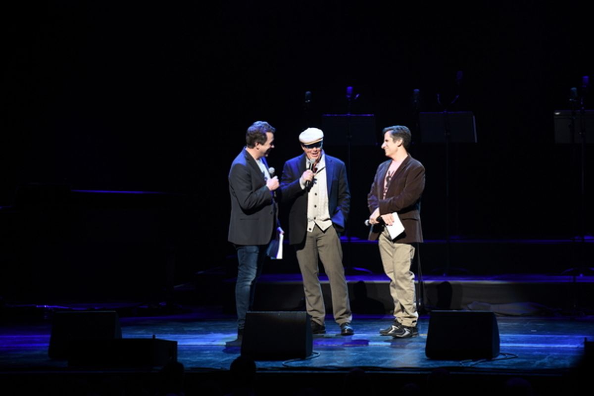James Wesley, James McElroy and Seth Rudetsky  at 