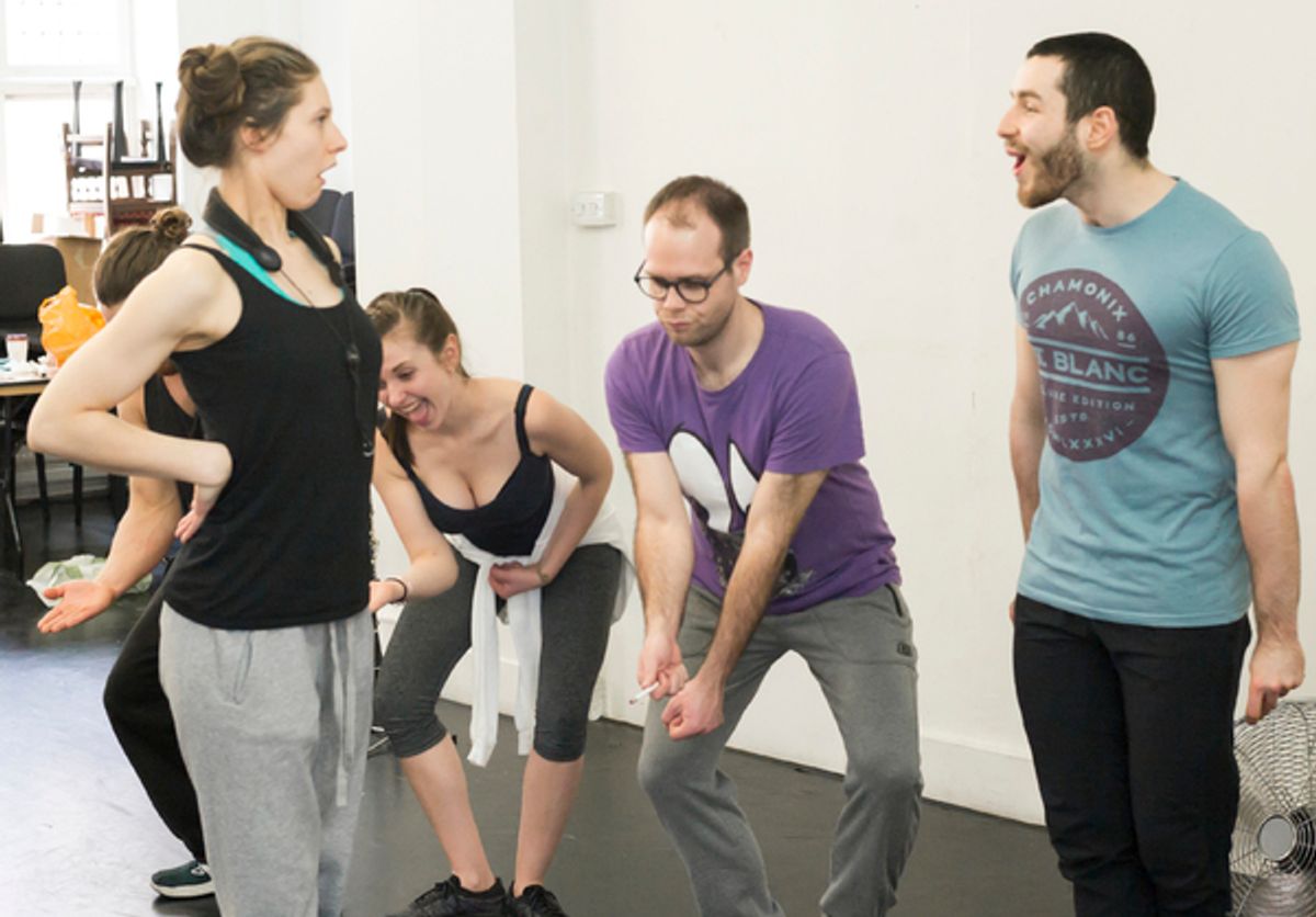 Emma Jane Morton, Emily Goad, Robert Pearce, and Liam Vincent-Kilbride  at 