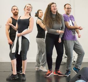 Leon Scott, Emily Goad, Emma Jane Morton, Ellie Nunn, and Robert Pearce Photo