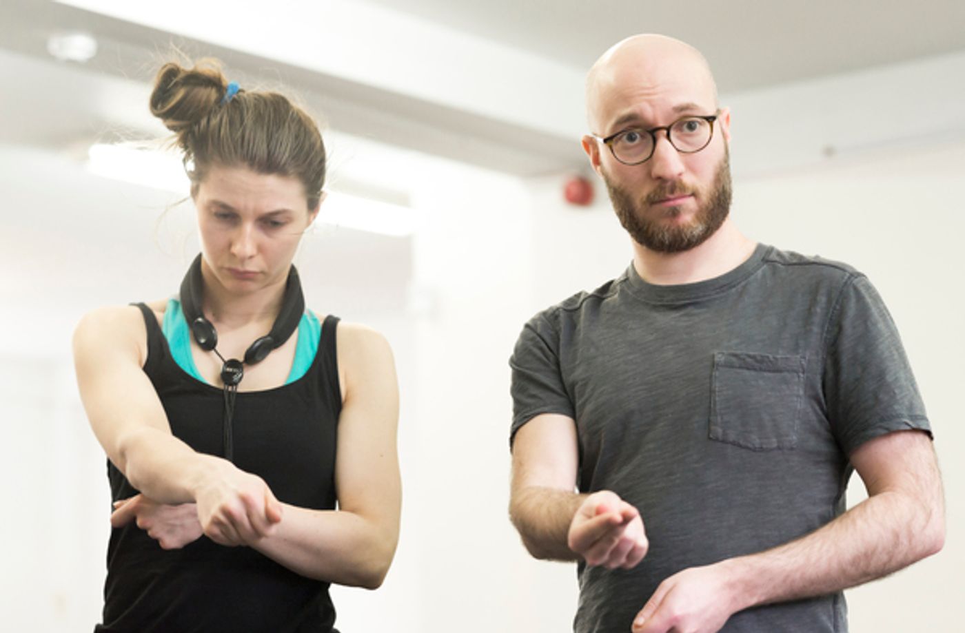 Photo Flash: Inside Rehearsals for HONK! at the Union Theatre  Image