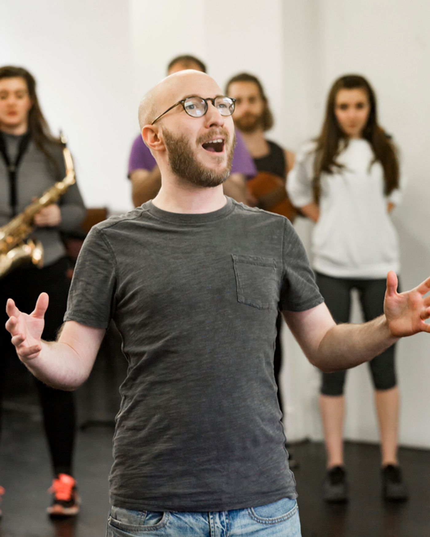 Photo Flash: Inside Rehearsals for HONK! at the Union Theatre  Image