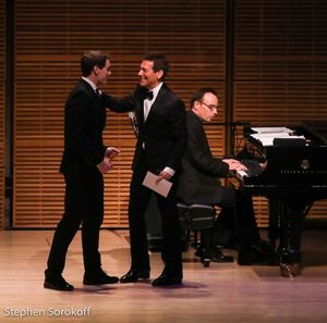 Jay Armstrong Johnson & Michael Feinstein Photo