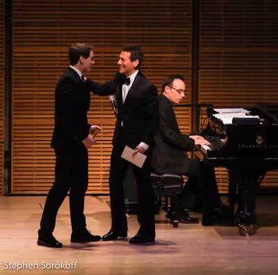 Jay Armstrong Johnson & Michael Feinstein Photo