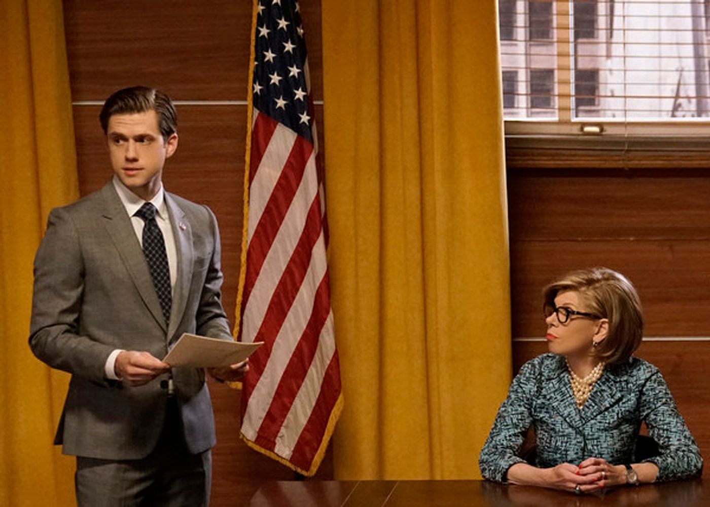 Photo Flash: BWW Exclusive First Look - Aaron Tveit Guests on THE GOOD FIGHT  Image