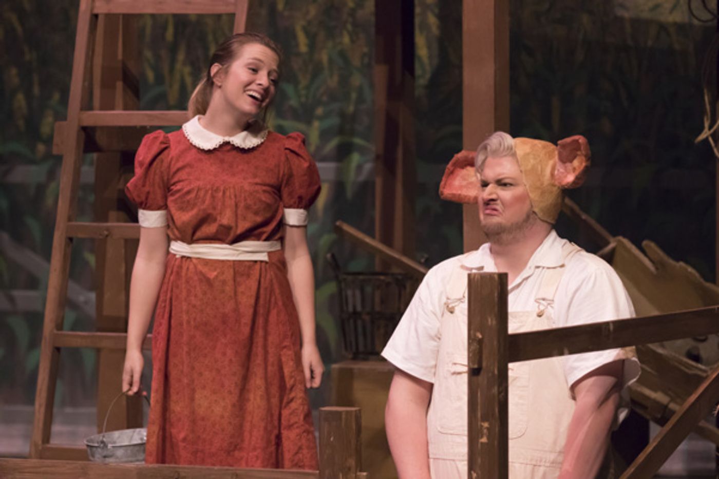 Photo Flash: CHARLOTTE'S WEB Spins Timeless Story on A.D. Players' Stage  Image