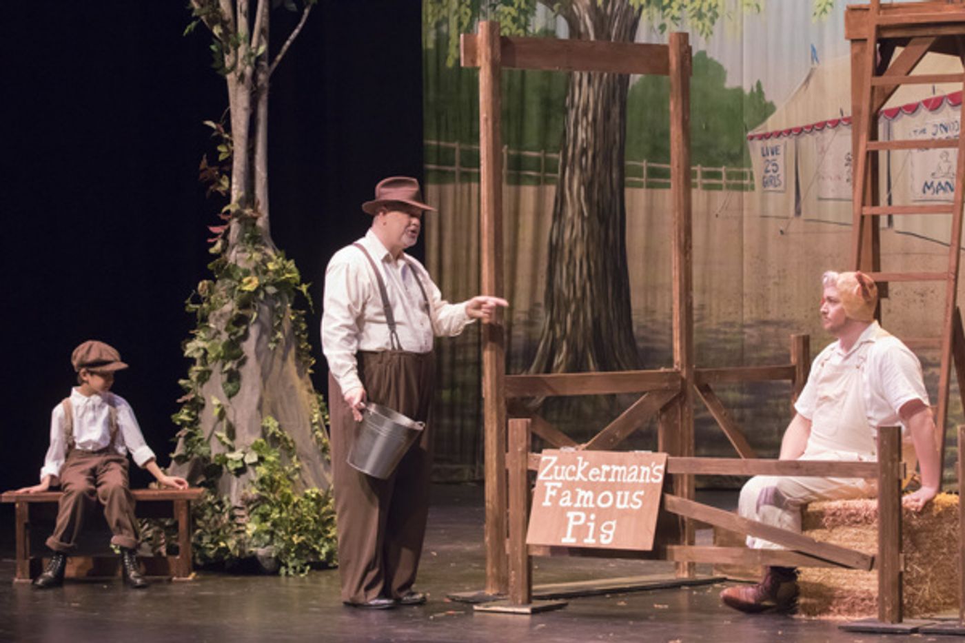 Photo Flash: CHARLOTTE'S WEB Spins Timeless Story on A.D. Players' Stage  Image