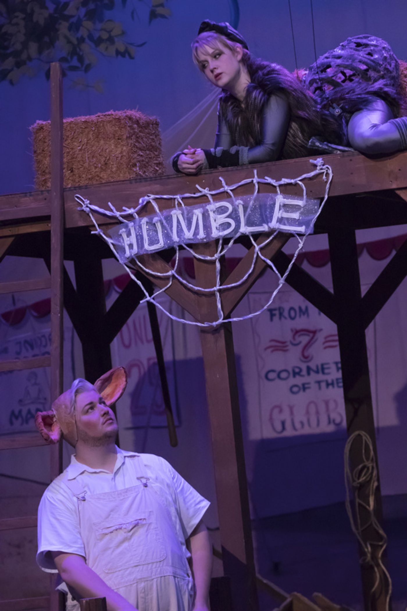 Photo Flash: CHARLOTTE'S WEB Spins Timeless Story on A.D. Players' Stage  Image
