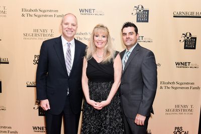 Andy Russell, Maria Hall Brown, Ty Woodson Photo