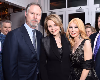 Anton Segerstrom, Renee Fleming, Elizabeth Segerstrom Photo