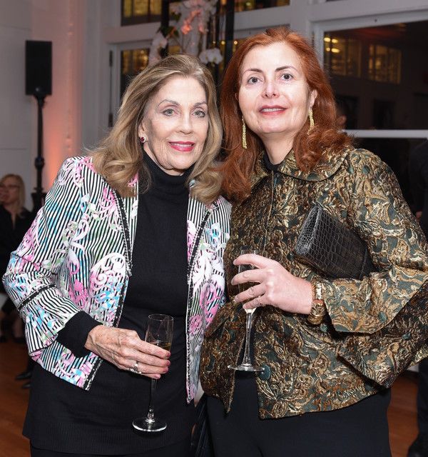 Dame Jillian Sackler, Sana Sabbagh Photo